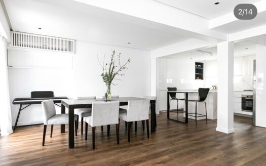 Dúplex 4 Ambientes Amoblado, con Balcón Terraza y Cochera – Recoleta