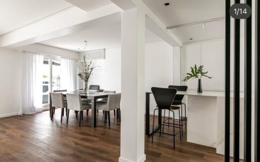 Dúplex 4 Ambientes Amoblado, con Balcón Terraza y Cochera – Recoleta