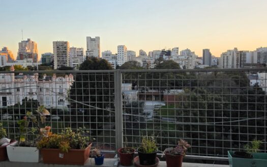 Dúplex en Las Cañitas | Vista al parque, gran ventanal en suite y terraza súper luminoso